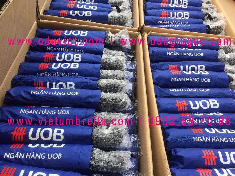 xưởng sản xuất ô dù cầm tay in logo quảng cáo